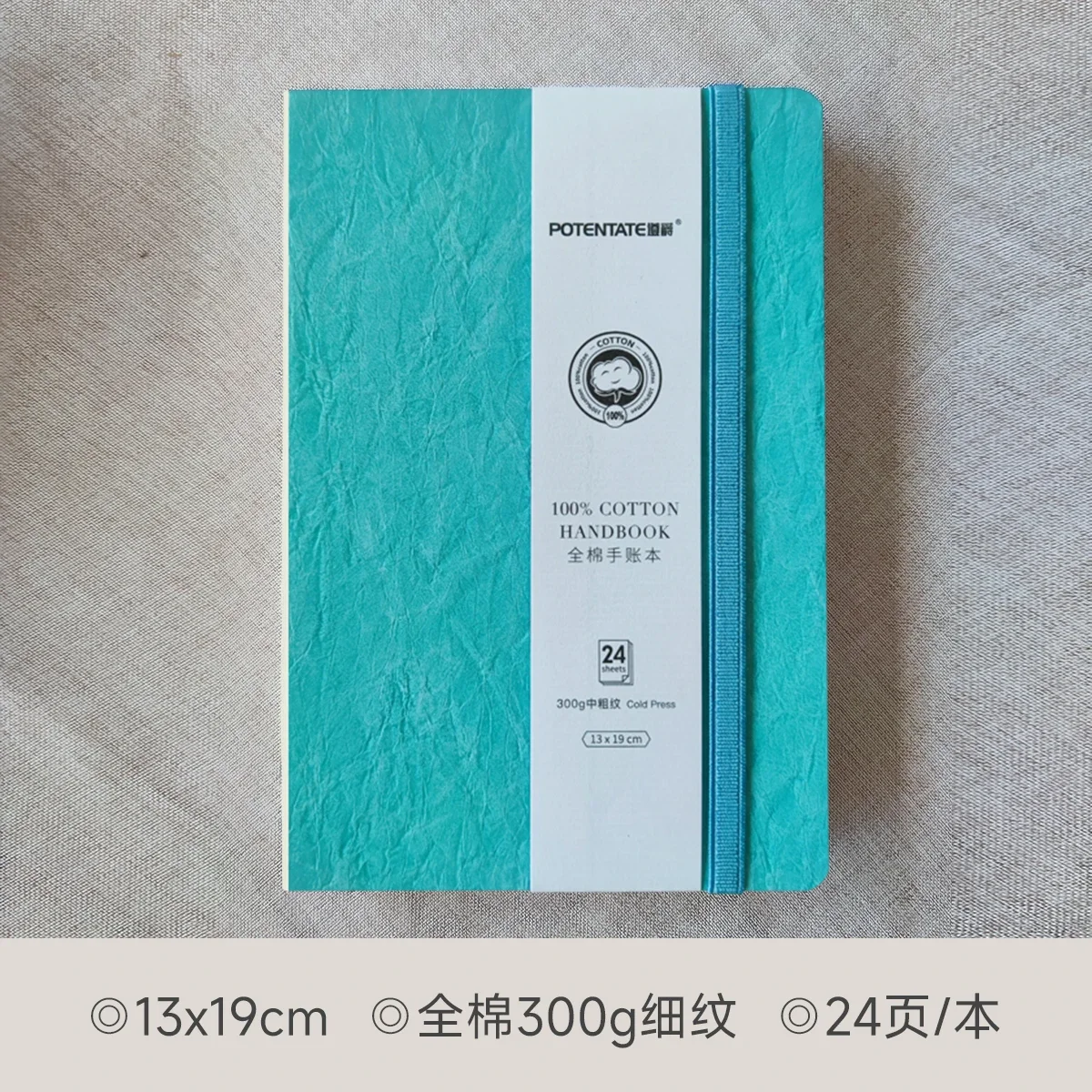 

POTENTATE Блокнот для акварели из хлопка