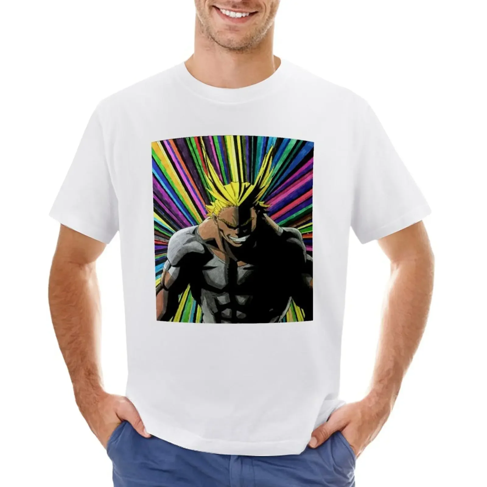 Футболка All Might блузка быстросохнущие рубашки графические футболки летний топ