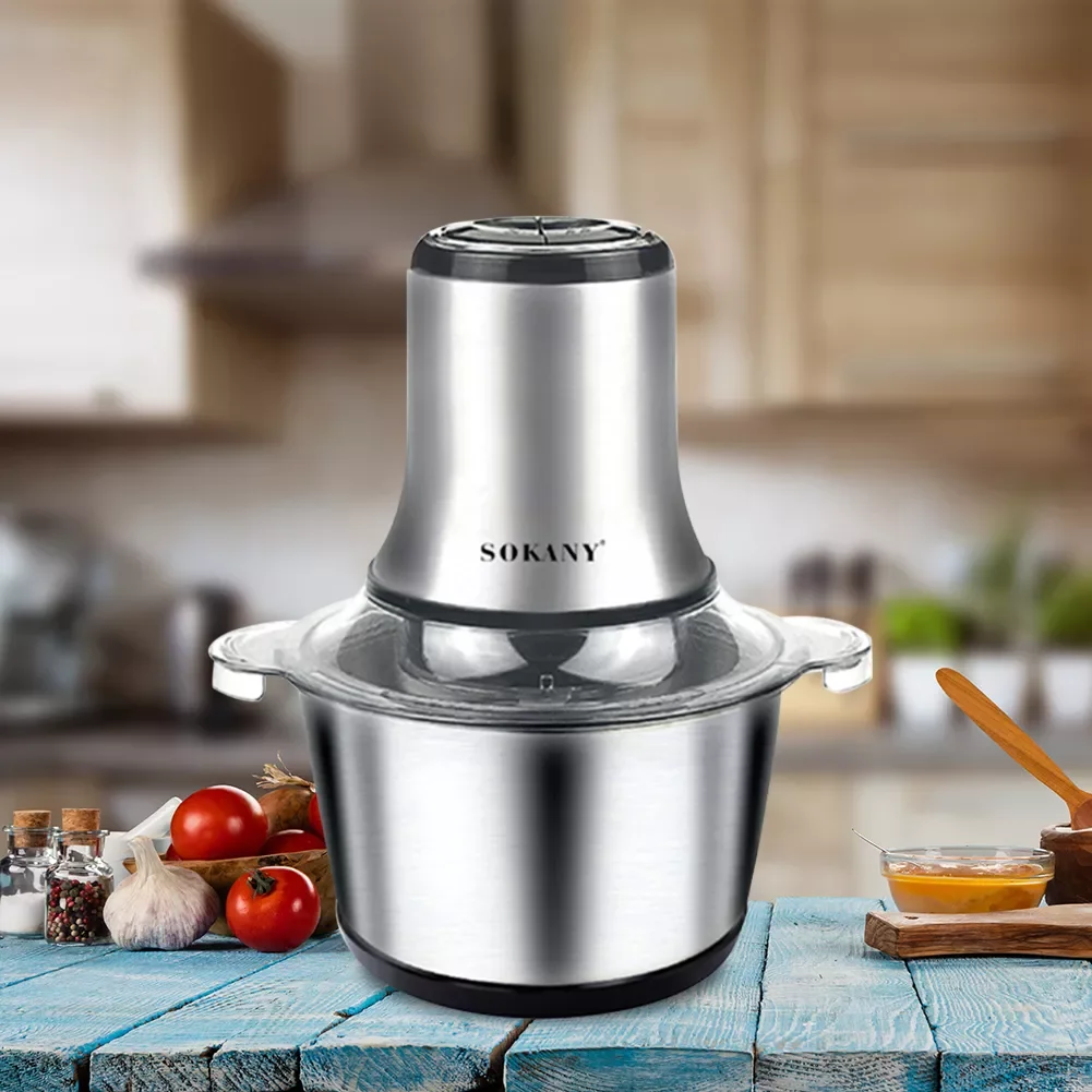 

NEW2023 800W Meat Grinder Stainless Steel Food Chopper Automatic Mince Machine