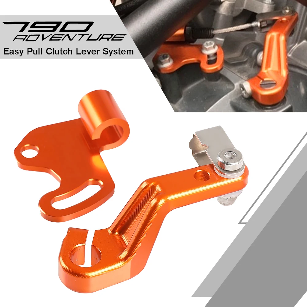 

2021-2019 2020 790 890 Adventure One Finger Clutch compatible Easy Pull Clutch Lever System For DUKE 890DUKE 790DUKE Accessories