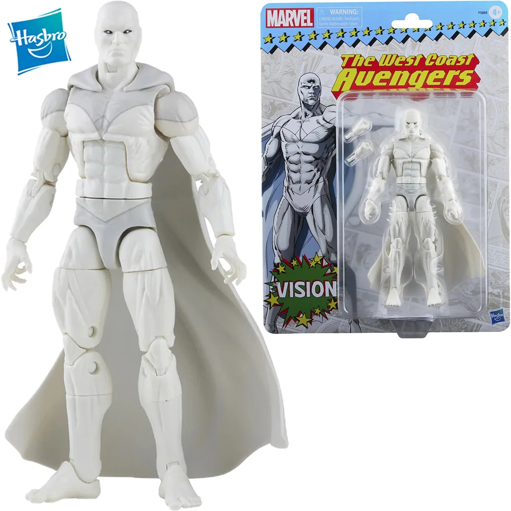 

Original Hasbro Marvel Legends Vision 6-Inch Vintage Packaging Series Collectible Model Action Figure Toy Gift F5885