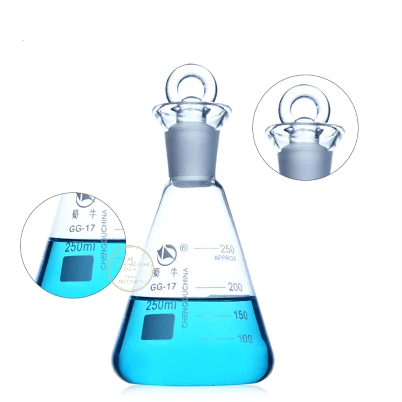 1 шт. от 50 до 1000 мл колба с цифрами иона для определения соода трехугольная иодом