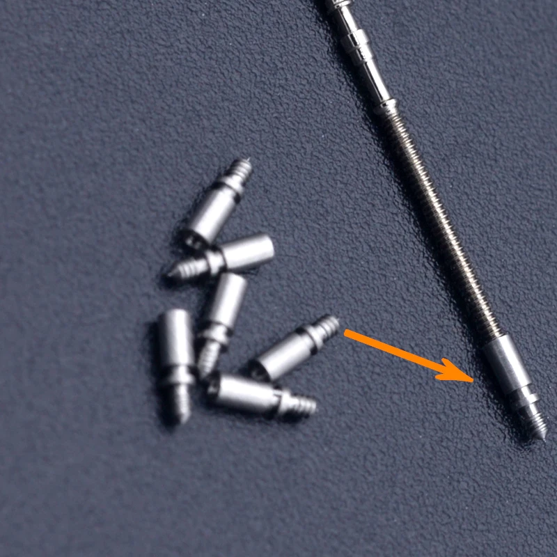 2/5/10 PCS Watch Winding Stem Crown Connector Fit 8215 8205 Nh35 Nh36 Movement Repair Tool Dia 0.9mm Movt Stem Connector