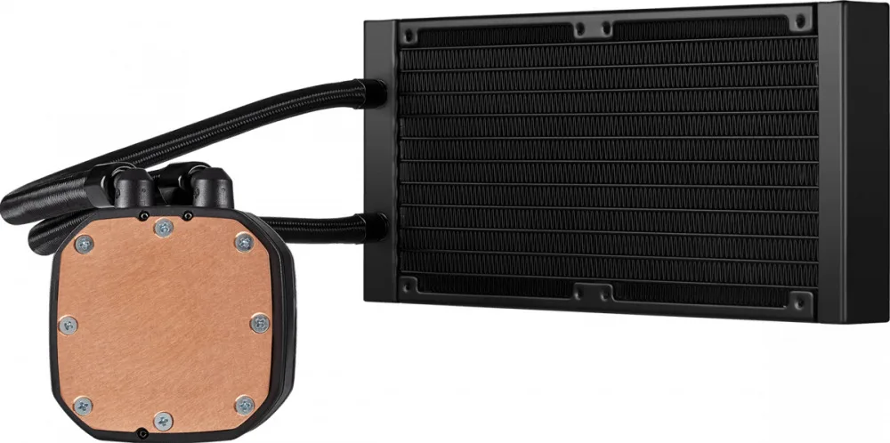 Cooling system cooling Corsair iCue h100i RGB Pro XT (cw-9060043-ww) rig box fixture outlet heat refrigeration component temperature cpu air vane