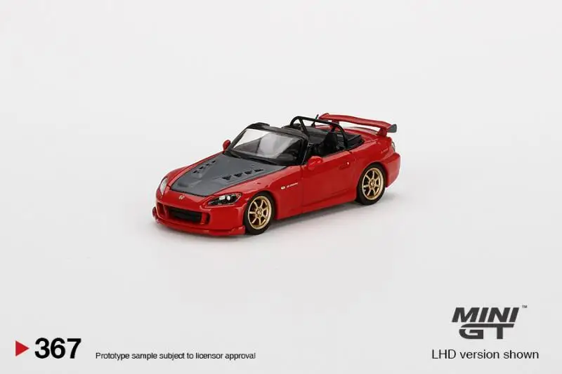 

Неограниченная модель автомобиля из сплава MINI GT Red 1:64 S2000 AP2 Mugen