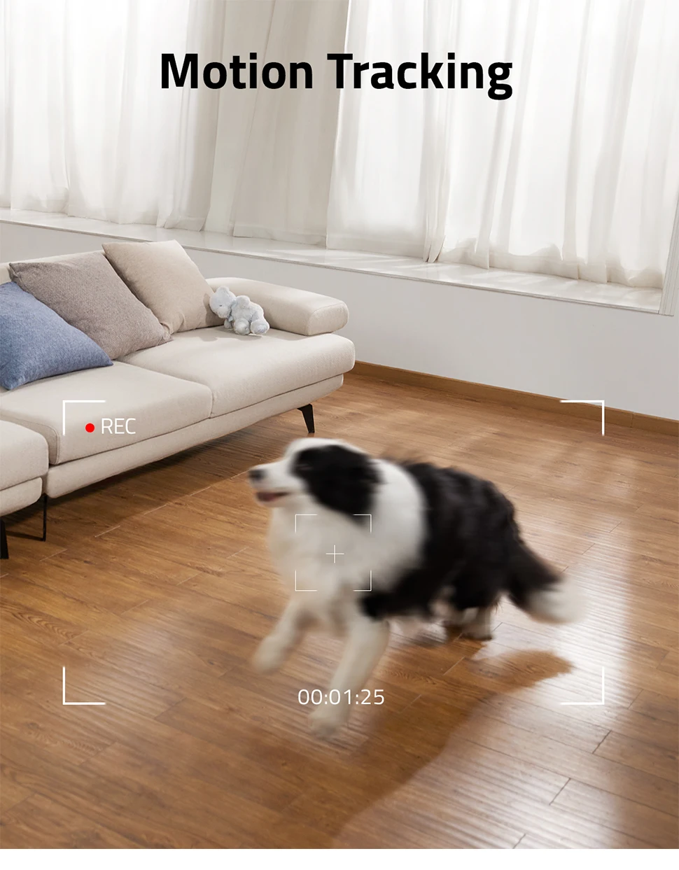 Pаспродажа Eufy IndoorCam Mini 2K, панорама и наклон, беспроводная камера с Wi-Fi, голосовой помощник людей и домашних животных, совместимость