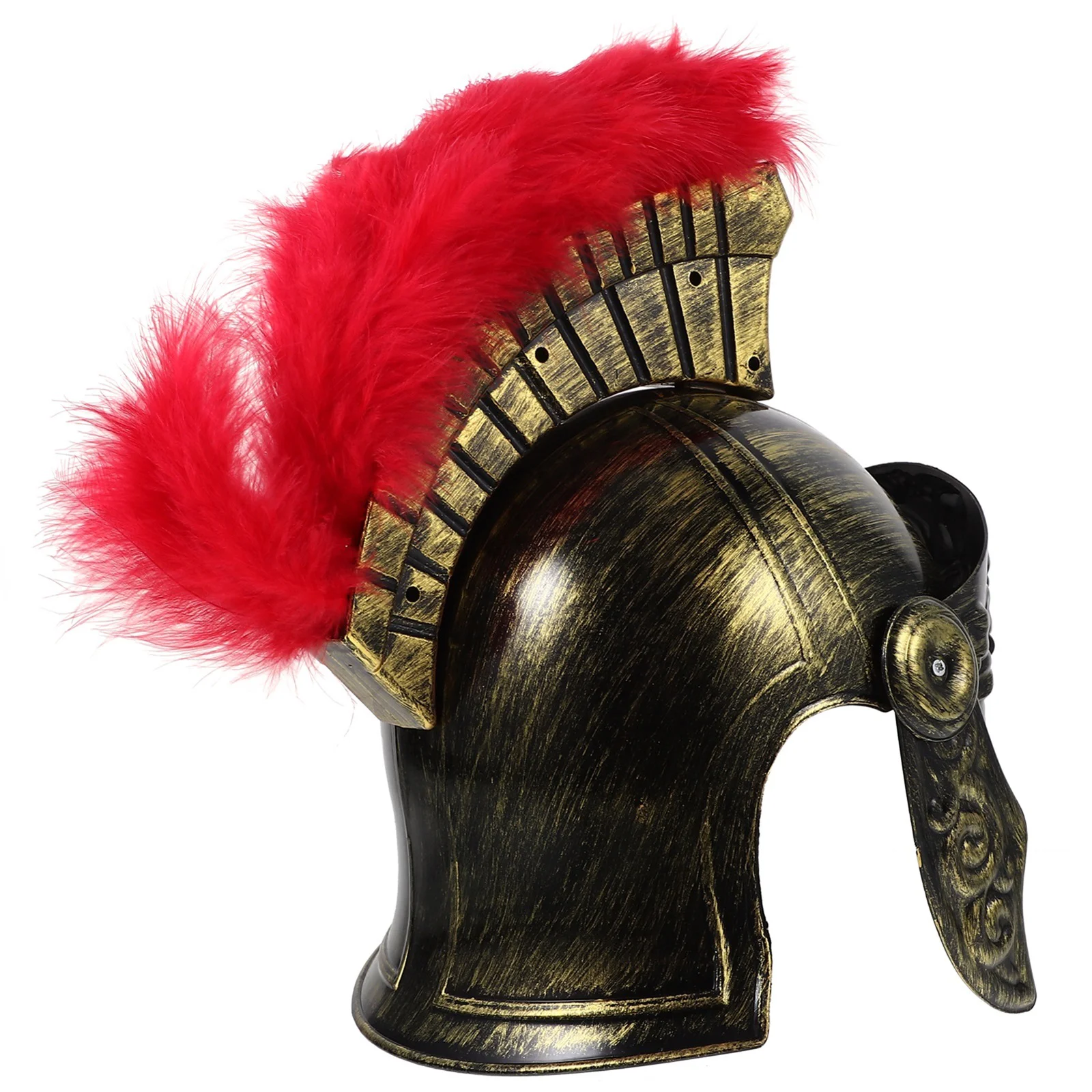 

Samurai Hat Gladiator Warrior Cosplay Costume Middle Ages Caps Men Props Adults Roman Plastic Soldier Pirate