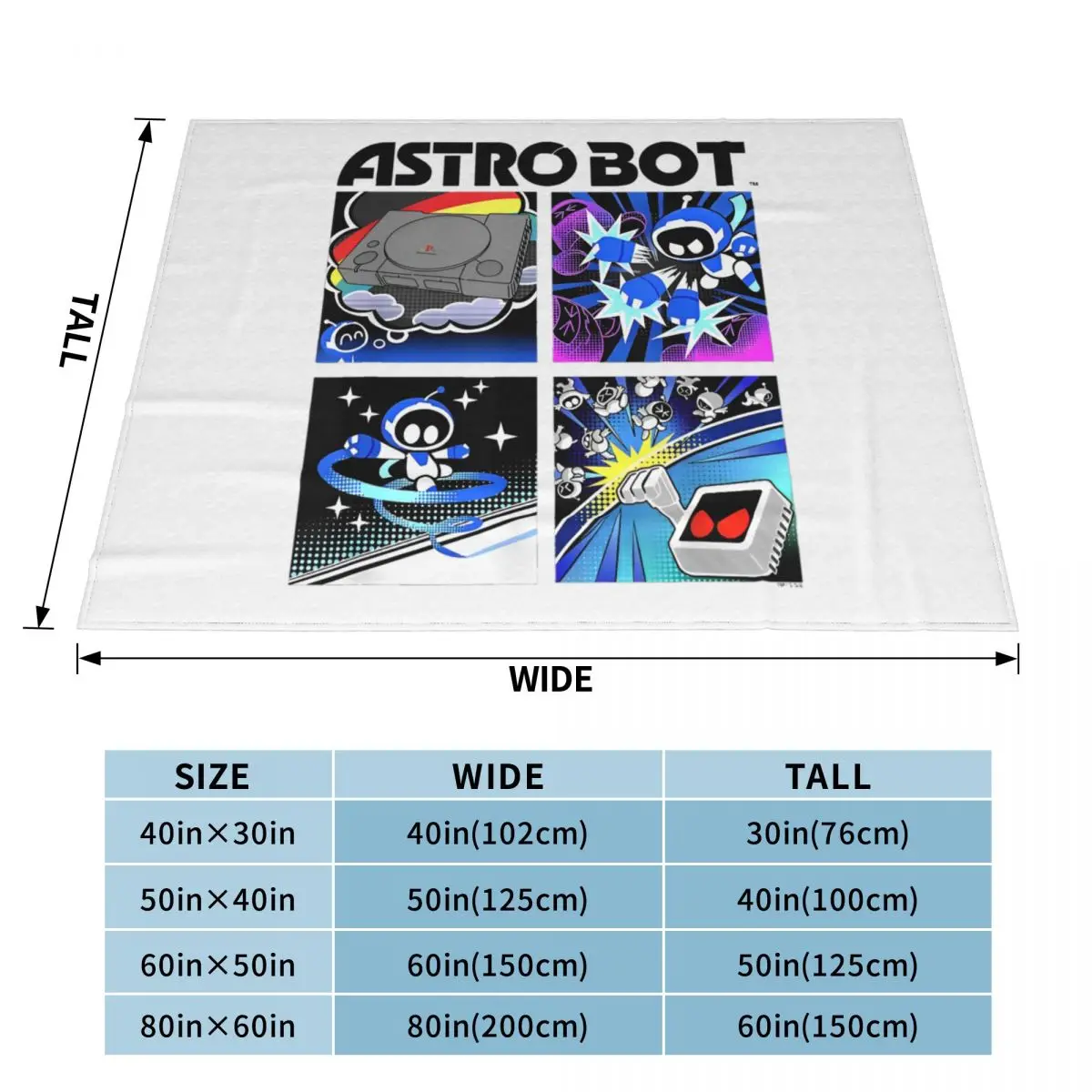 Одеяло Astrobots Rescue Mission Space Warrior флисовое украшение портативные супер мягкие пледы