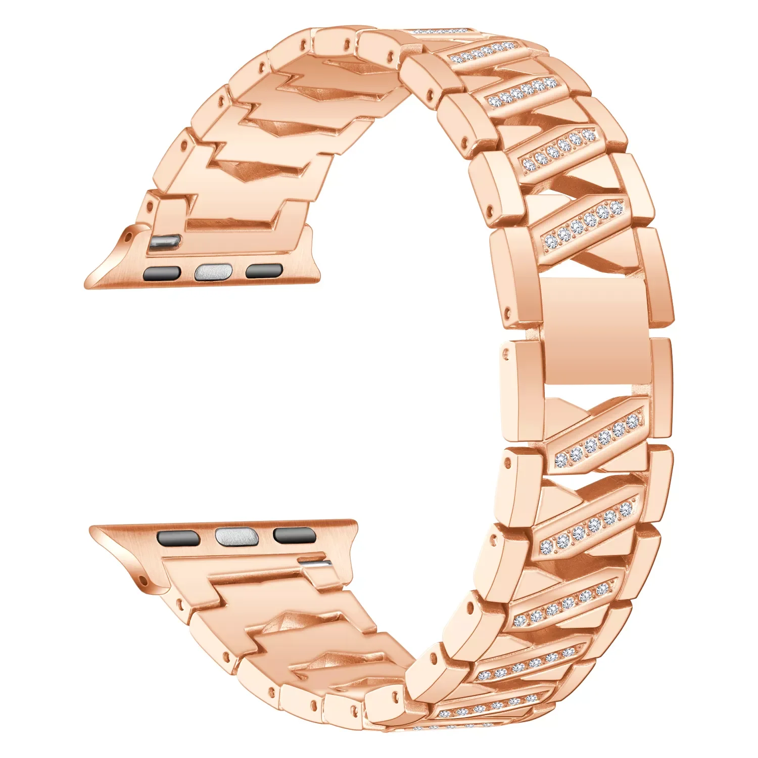 Luxury Diamond strap for Apple watch band 40mm 38mm 6/5/4/3/2/1 for iwatch band 40 mm 38 mm 42mm 44mm stainless steel bracelet