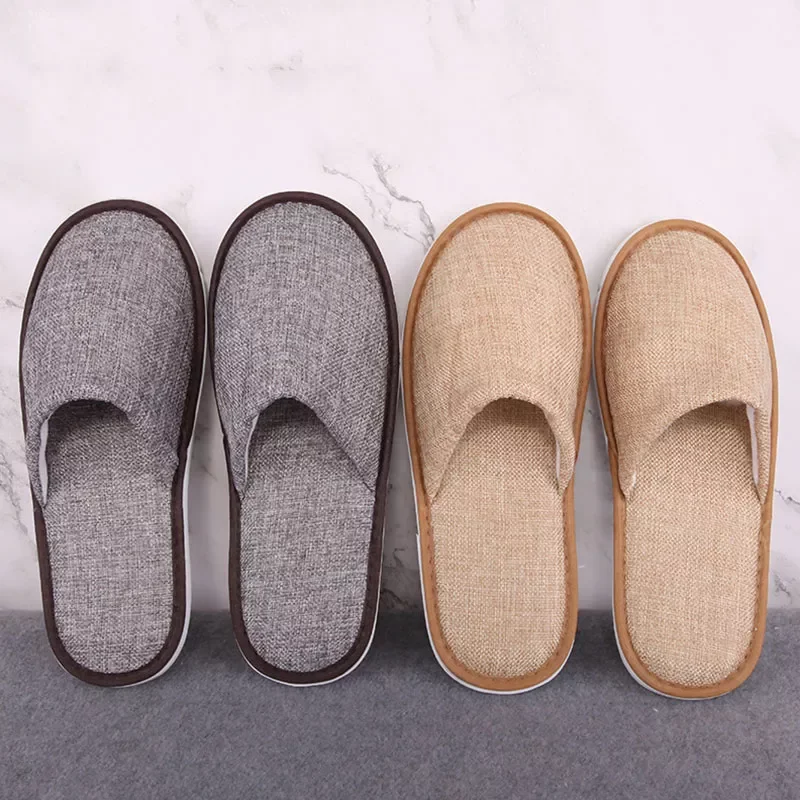 

2023NEW New Simple Fashion Unisex Slippers Hotel Travel Spa Portable Men Slippers Comfortable Household Slippers Disposable