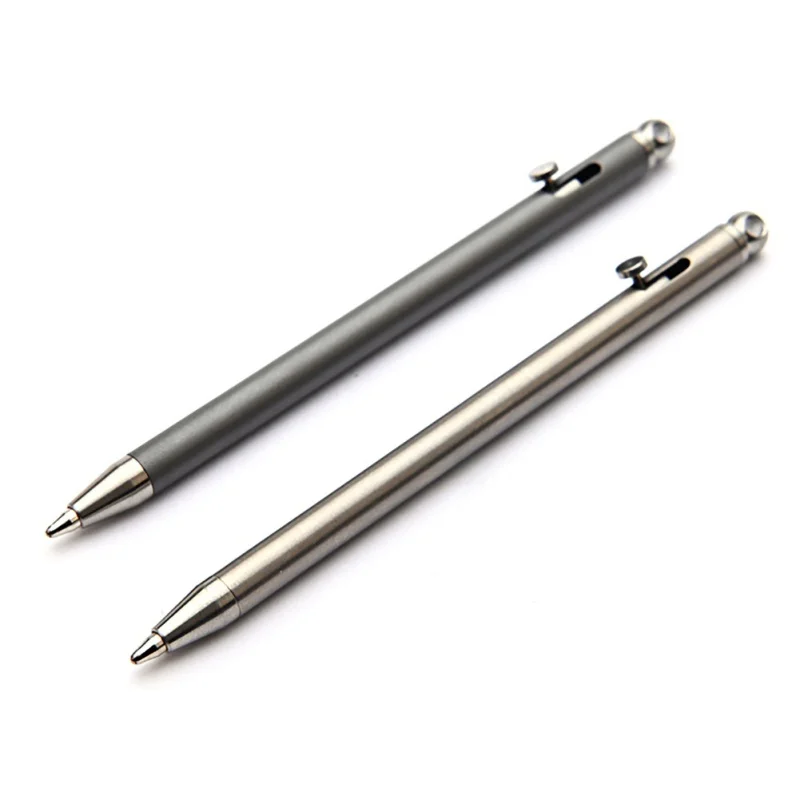 

Mini Titanium Pen Portable EDC Gadget Outdoor Equipment Personality Creative Signature Pen retractable pen