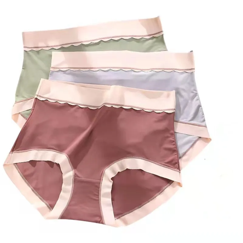 

трусы женские с высокой талией, нижнее белье, сексуальные женские трусики из мягкого хлопка, бесшовное нижнее белье для девушек