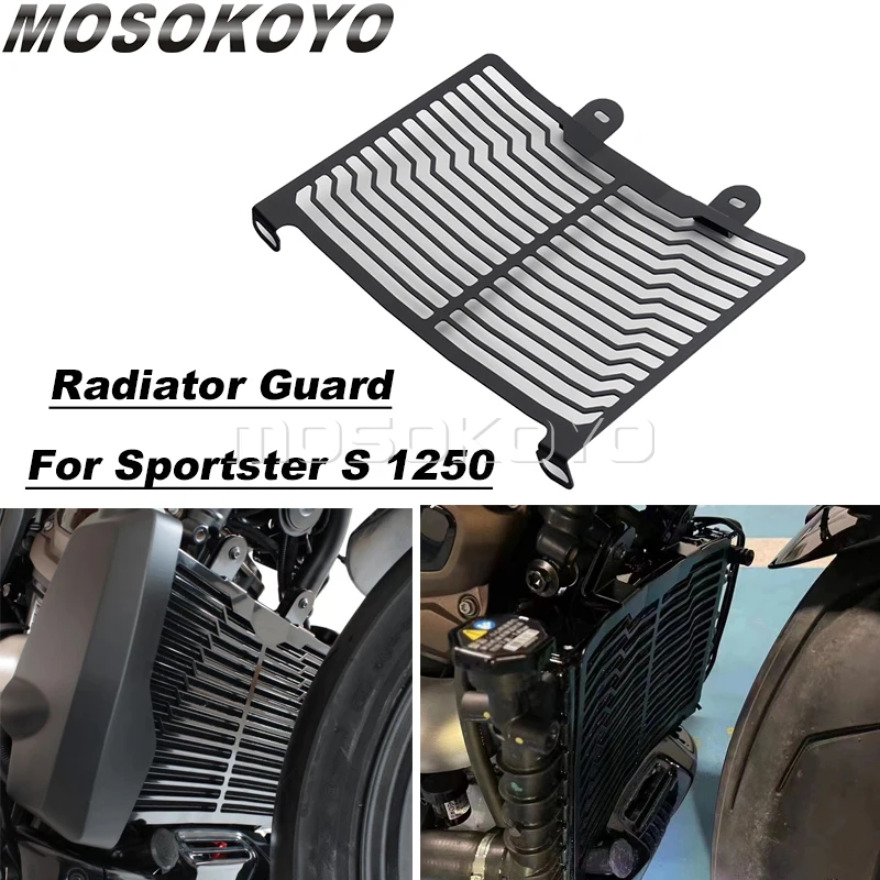 

Защита радиатора для мотоцикла Harley Sportster S 1250, алюминиевая Защита радиатора, защитная крышка для водной Фены RH1250 RH 1250 2021 и выше
