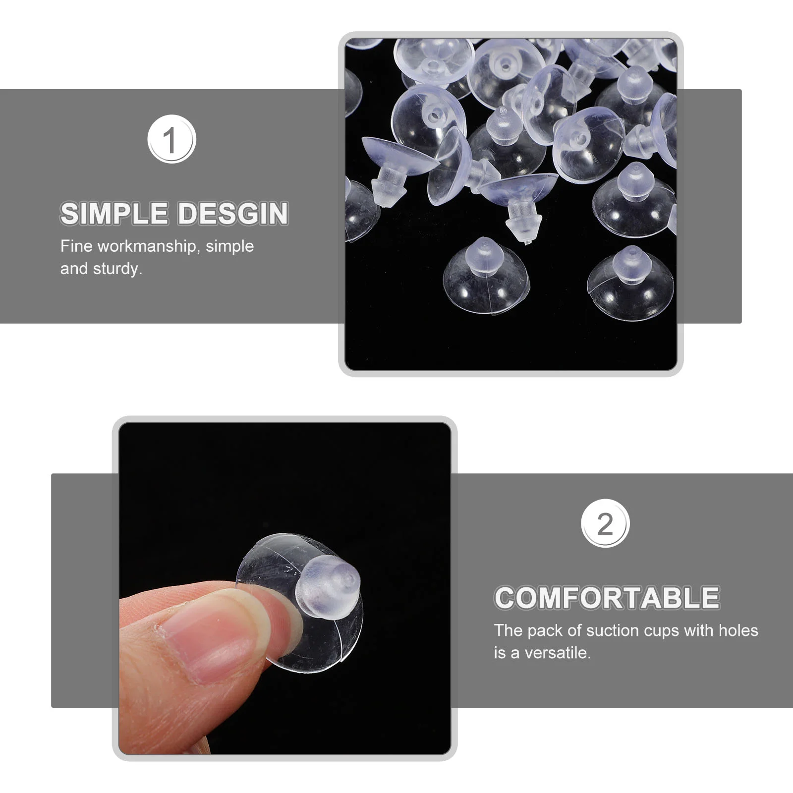 100 шт. присоски с винтами для окон