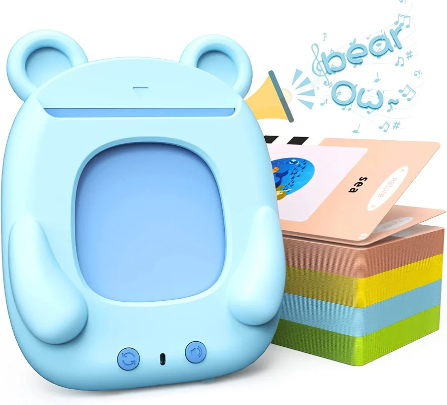 

Kids Sight Words Games Talking Flash Cards Learning English Machine Education Electronic Book Toddlers 2-6 Years Reading Gadget