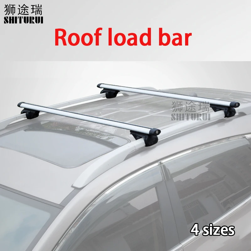 Universal 135CM Car Roof Racks Cross Bars Crossbars 75kg 150LBS For Car With Side Rails Work With Kayak Cargo Ski Racks