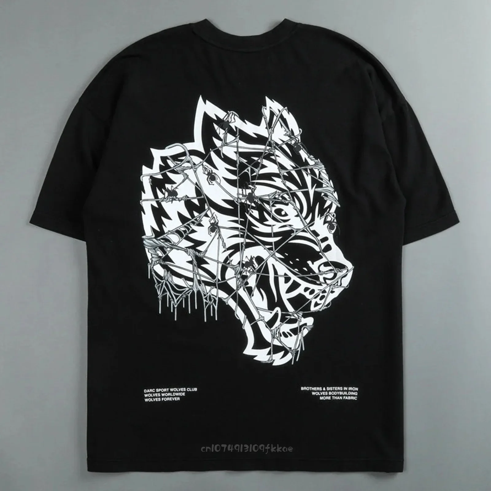 Спортивные футболки Darc большого размера для спортзала Высококачественная