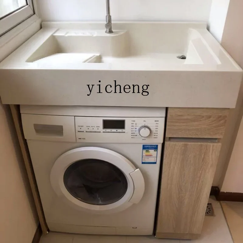 ZF моющийся шкаф для балкона и ванной комнаты из массива дерева