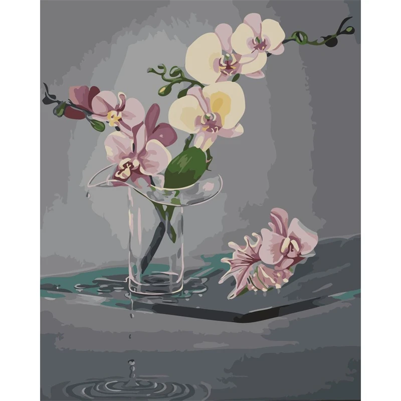 

No.658 Painting By Numbers DIY Oil Coloring Paint By Numbers Set Gift Drawing By Numbers Canvas Decor New Arrivals