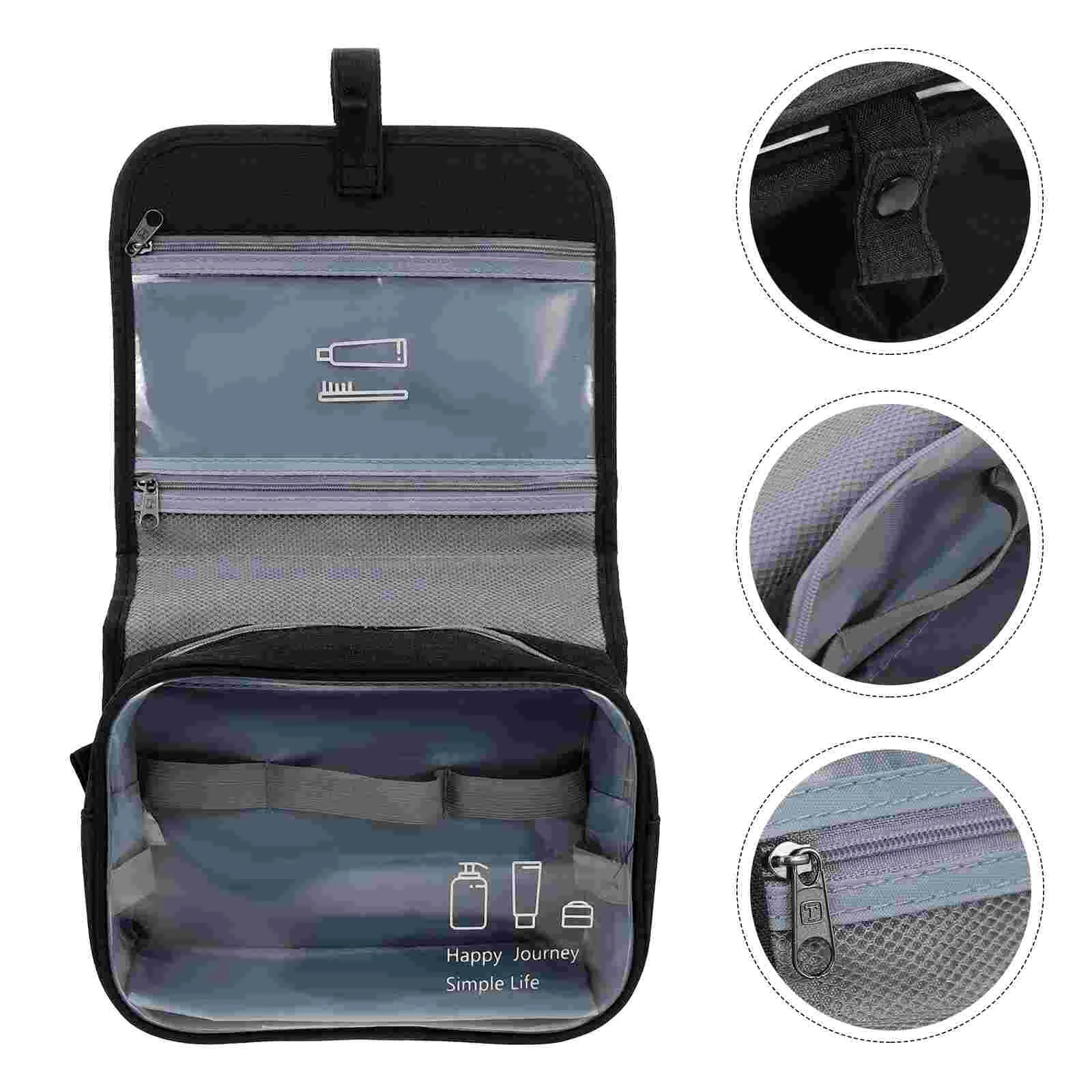 

Makeup Bag Travel Bags Folding Toiletries Storage Bag Zipper Makeup Bag Organizer