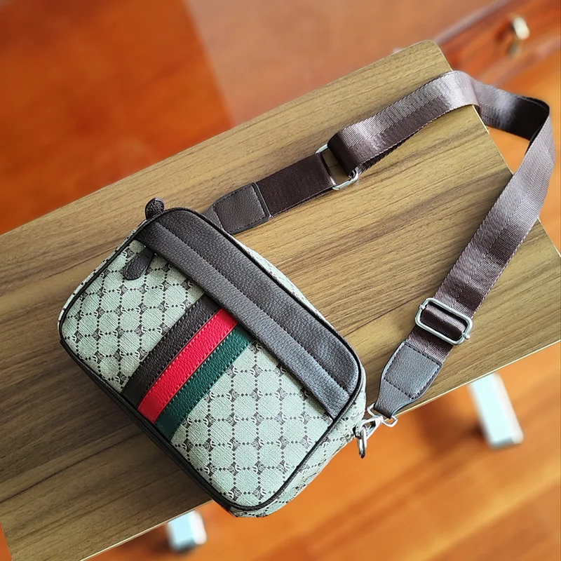 2024 Fashion Youth Shoulder Bag PU Leather Trendy Crossbody Party Business Leisure Mobile Phone Wholesale Dropshipping