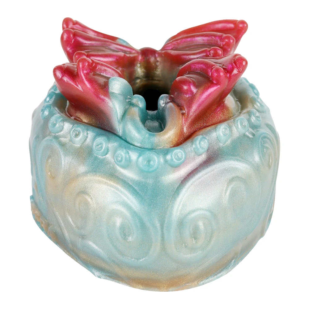 Массажер для пениса GEEBA в форме бабочки гибкий жидкий силиконовый массажер