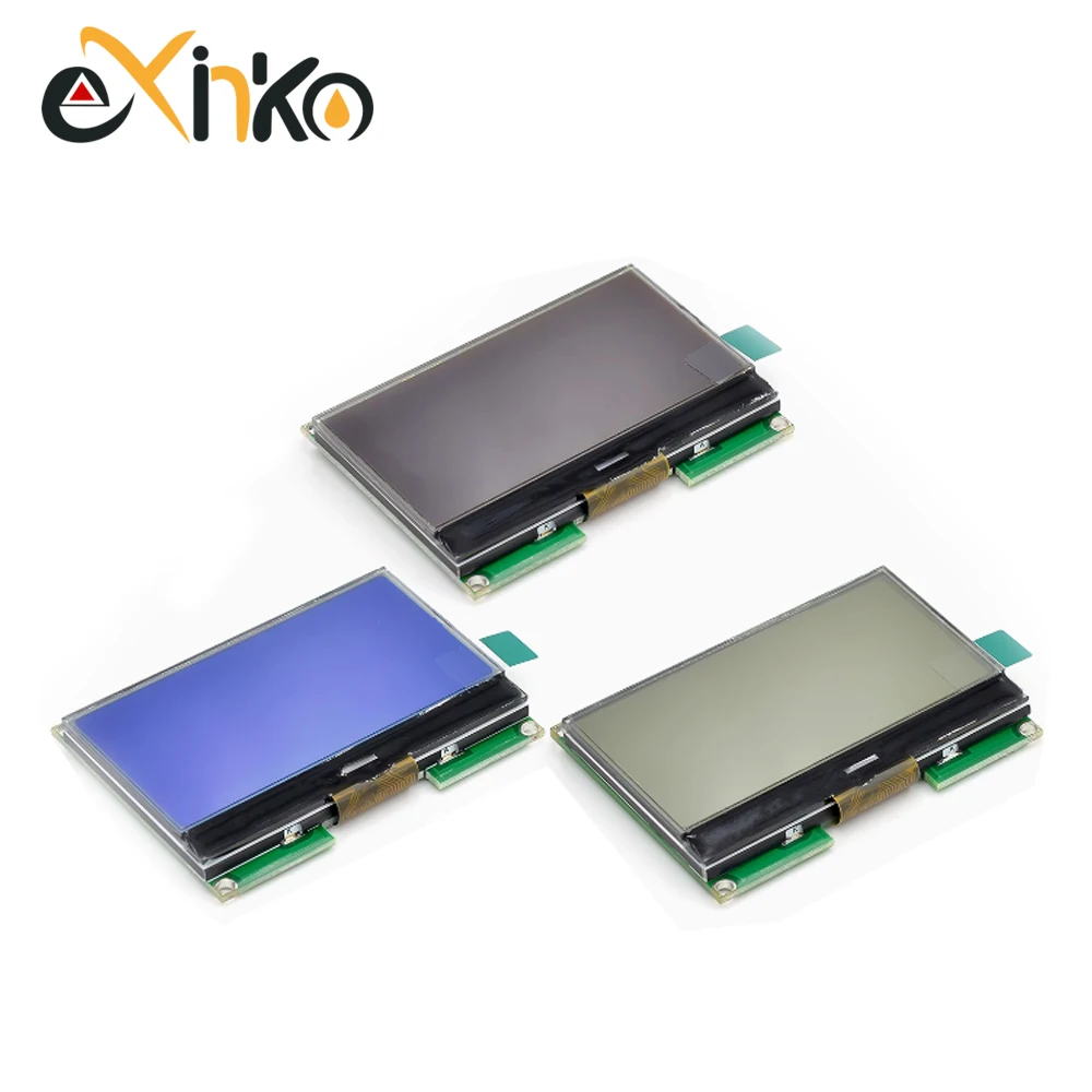 Фото 1-10 шт. Lcd12864 12864-06D, 12864, ЖК-модуль, COG, с китайским шрифтом, матричный экран, интерфейс SPI №5