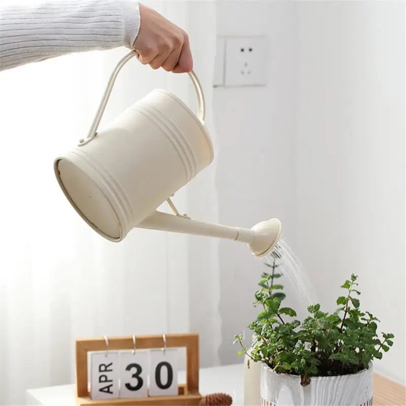 

2L Watering Bottles Long Mouth Garden Tools Jar For Yard Flowerpots Patio Portable Watering Kettle Outdoor Curved Handle