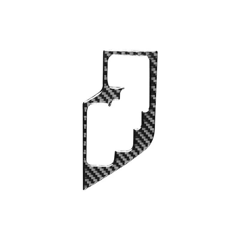 

Carbon Fiber Gear Shift Panel Trim Frame Cover for Toyota RAV4 2014 2015 2016 2017 2018 2019 LHD Accessories