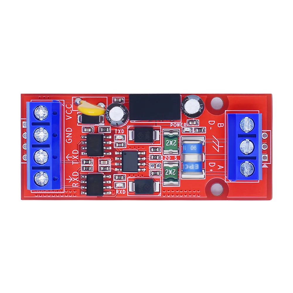 

TTL в RS485 интерпресионный TTL одночиповый микрокомпьютер последовательный порт UART молния защита 5 в 3,3 В фотоэлектрическая изоляция