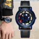 New Cool Men's Watch For Men Car Wheel Rim Design Fashion Leather Strap Quartz Wristwatches Male Clock Reloj Hombre Dropshipping Other Image