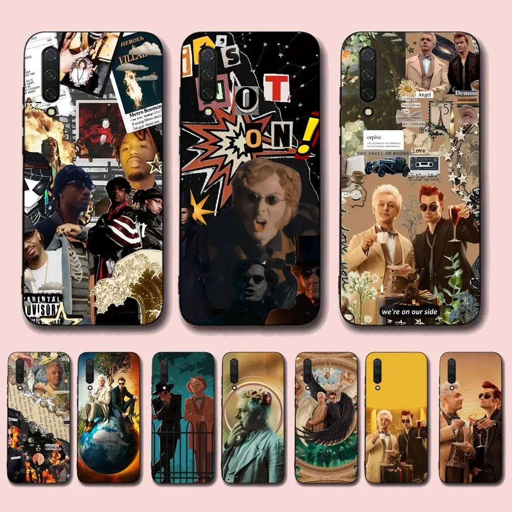 Good O-Omens Movie Phone Case For Xiaomi Mi 5X 8 9 10 11 12 lite pro 10T PocoX3pro PocoM3 Note