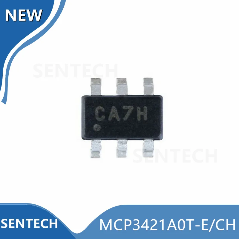 

(10 шт.) новые оригинальные строительные блоки микросхем MCP3421A0T MCP3421 sot-23-6