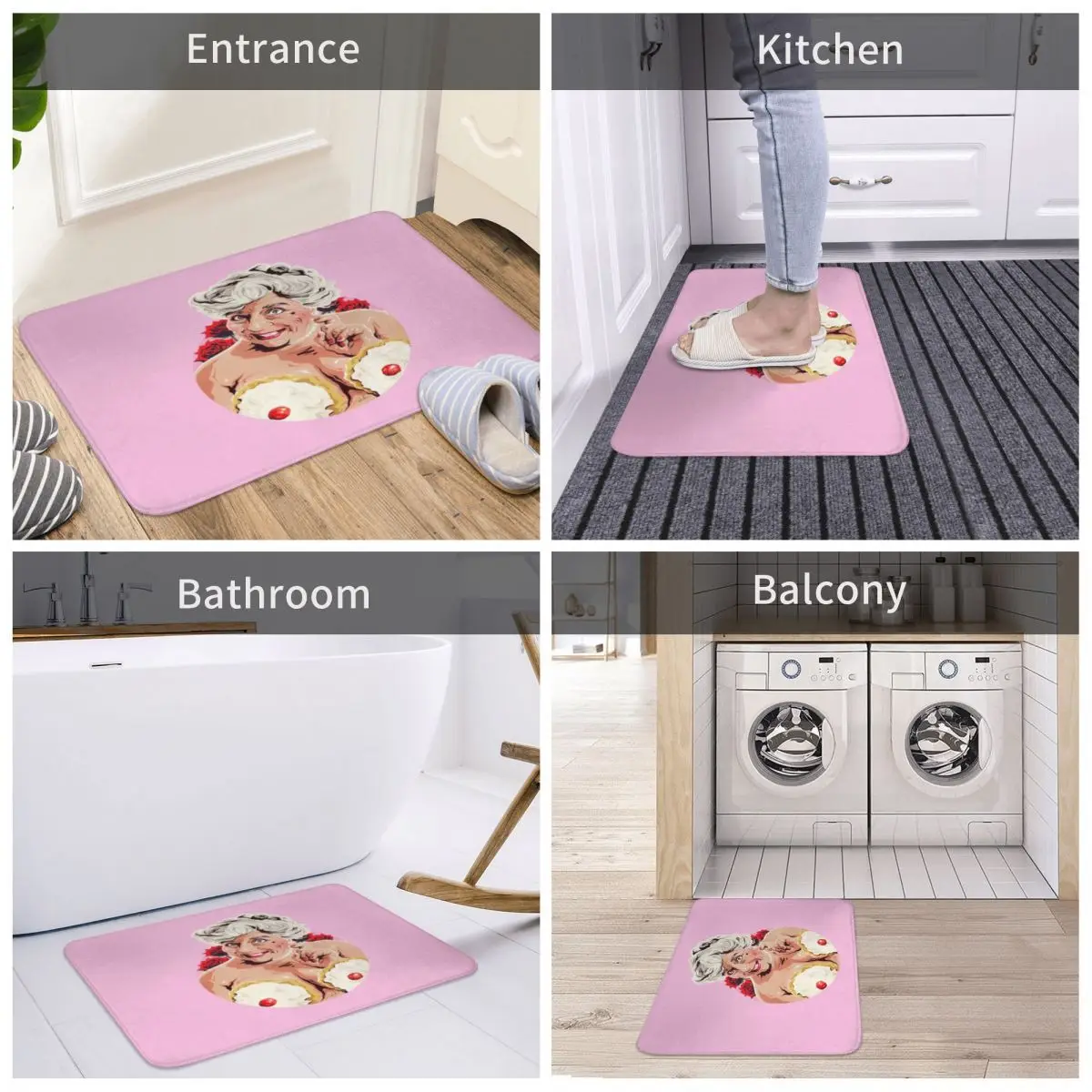 Коврик для ванной Miriam Margolyes A