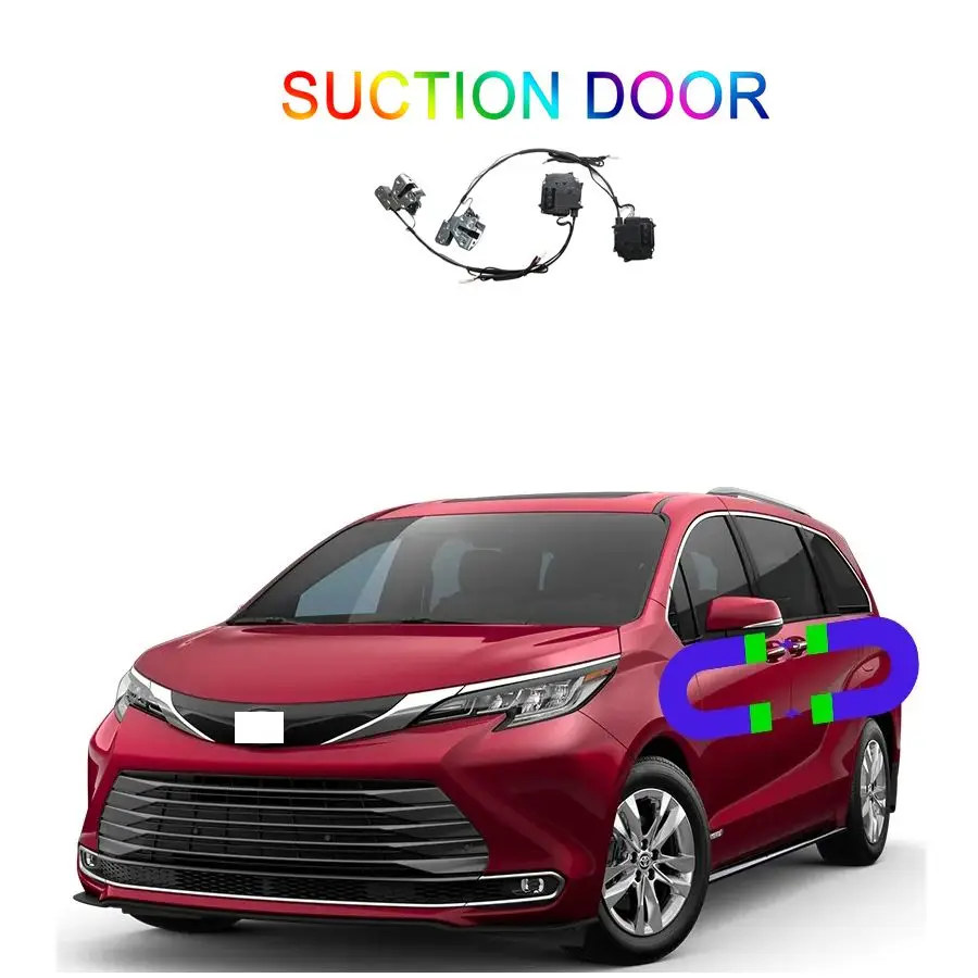 

For Toyota Sienna Electric Suction Door Original Car Mechanical Lock Modified Automatic Lock Auto Parts Intelligent Tool