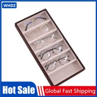 storage display grid case box for eyeglass sunglass glasses 8 compartments glasses jewelry display boxrack