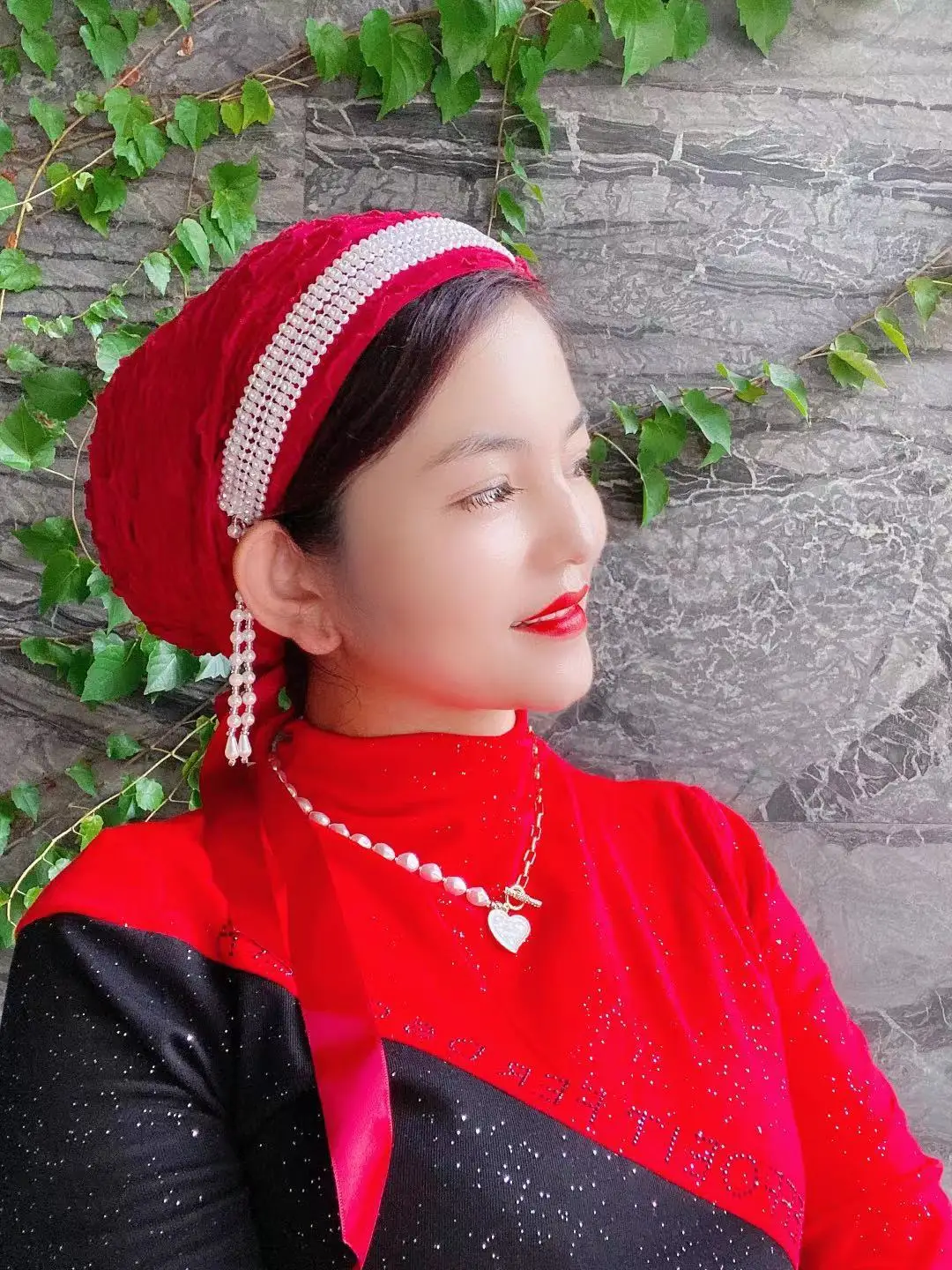 2023 New Design Turban Caps with Hair Band Muslim Headscarf Bonnet Female Head Wraps Chemo Headwear Hat