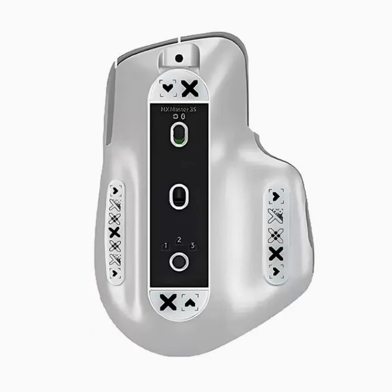 Фото Стеклянные коньки для мыши для Logitech MX Master 3/3s, подушечки для ножек мыши, гладкие, прочные, тонкие, 2,5D, аксессуары для мыши с изогнутыми краями №4