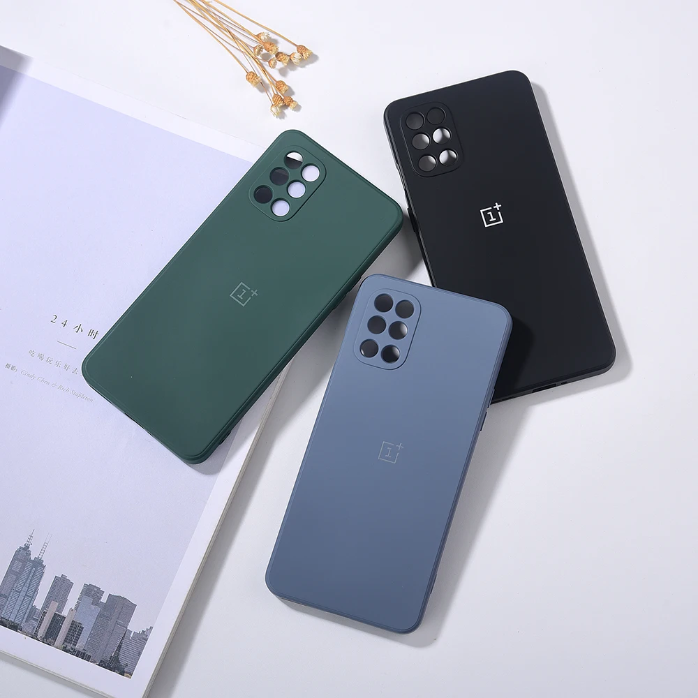 

OnePlus 8T чехол высокого качества жидкий силиконовый мягкий чехол 360 полный защитный противоударный чехол из ТПУ для One Plus 8T 1 + 8t с логотипом