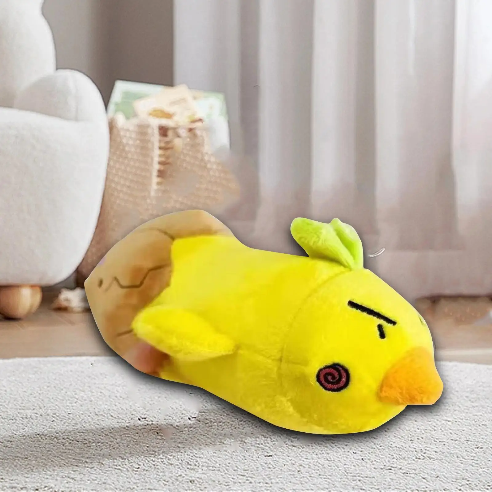 

Искусственная игрушка, игрушка для раннего развития, уютная плюшевая кукла, милая плюшевая цыпленка, мягкие игрушки для украшения комнаты, детские подарки на день рождения