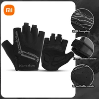 new xiaomi mijia cycling half finger gloves summer shock absorbing wear resistant breathable sweat wicking sports fitness gloves