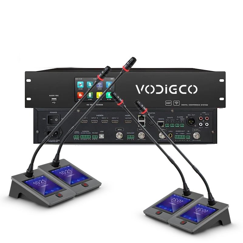 Фото Горячая распродажа: VODIGCO 3622CD – полностью цифровая конгресс-система, основной блок для конференций и совещаний, производитель оборудования для аудиовизуальных мероприятий. №2