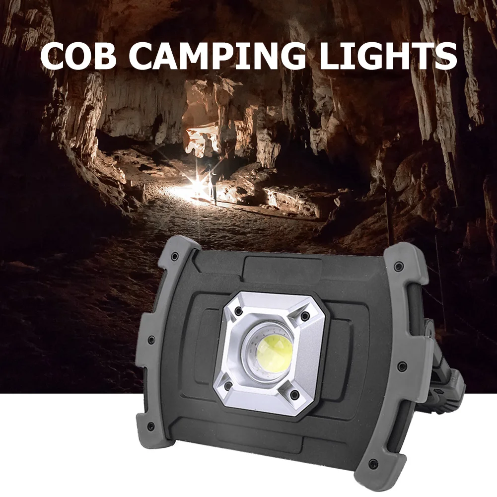 

COB LED Searchlight Handheld Spotlight Lantern Flashlight USB Rechargeable Flashlight Glare Torch for Outdoor Hunting