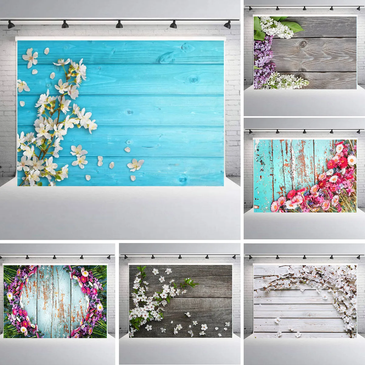 Деревянный фон для фотосессии