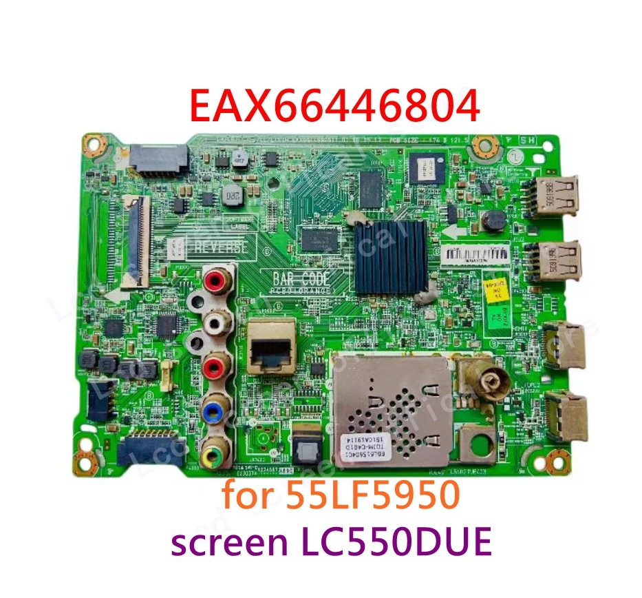 

Good working for 55LF5950 original main board EAX66446804 matching screen LC550DUE（100%test before shipment)