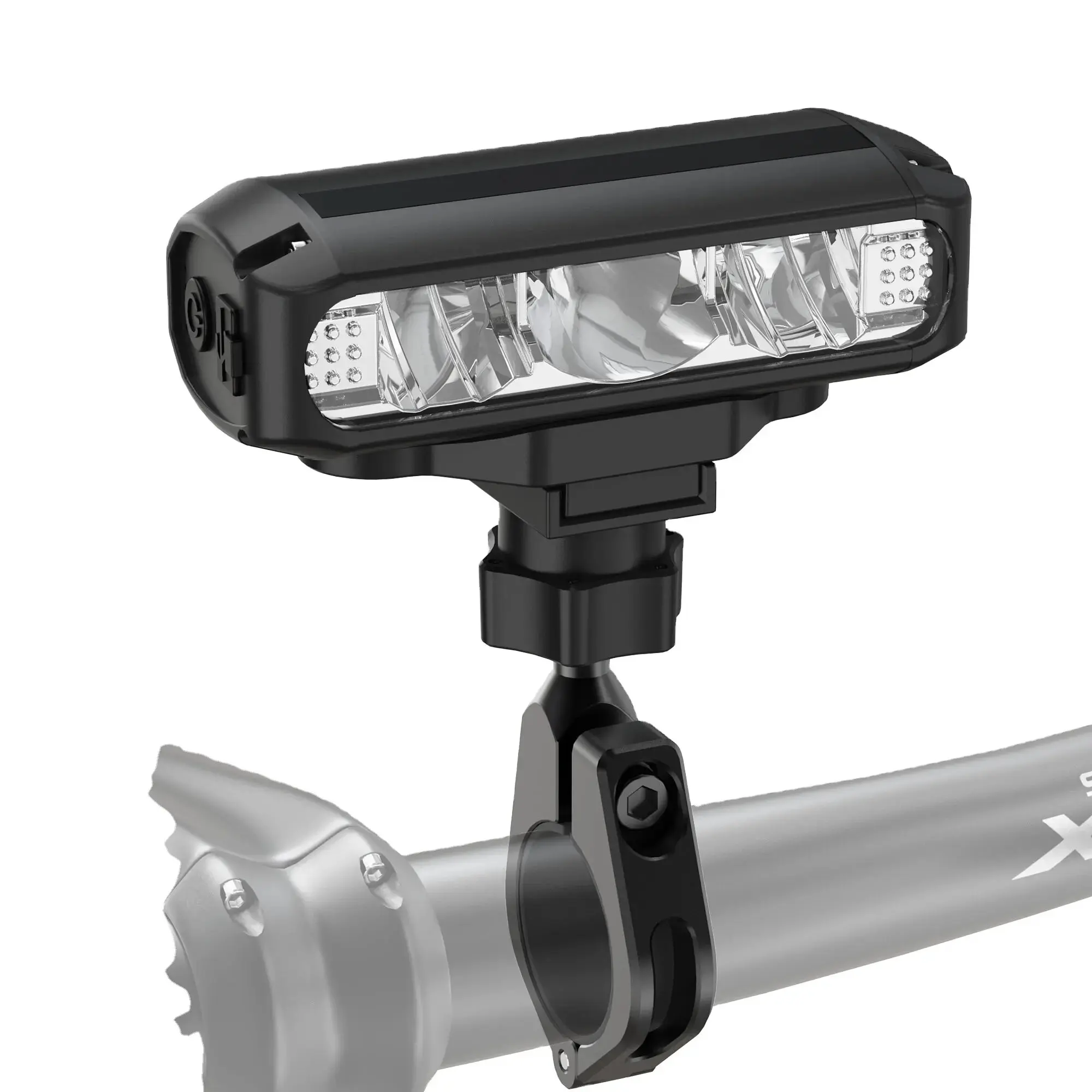 2024 новейшие супер яркие вращающиеся на 360° велосипедные фары передние для ночной