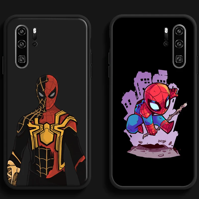 

Marvel Spiderman Iron Man Phone Cases For Huawei Honor Y6 Y7 2019 Y9 2018 Y9 Prime 2019 Y9 2019 Y9A Cases Back Cover