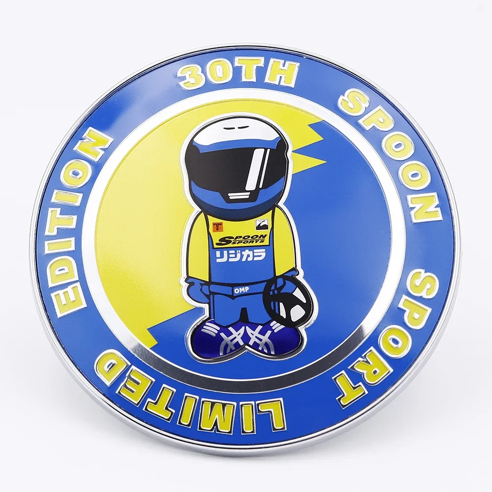 Автомобильные аксессуары jdm ложка 30th JAF стиль передний Гриль значок