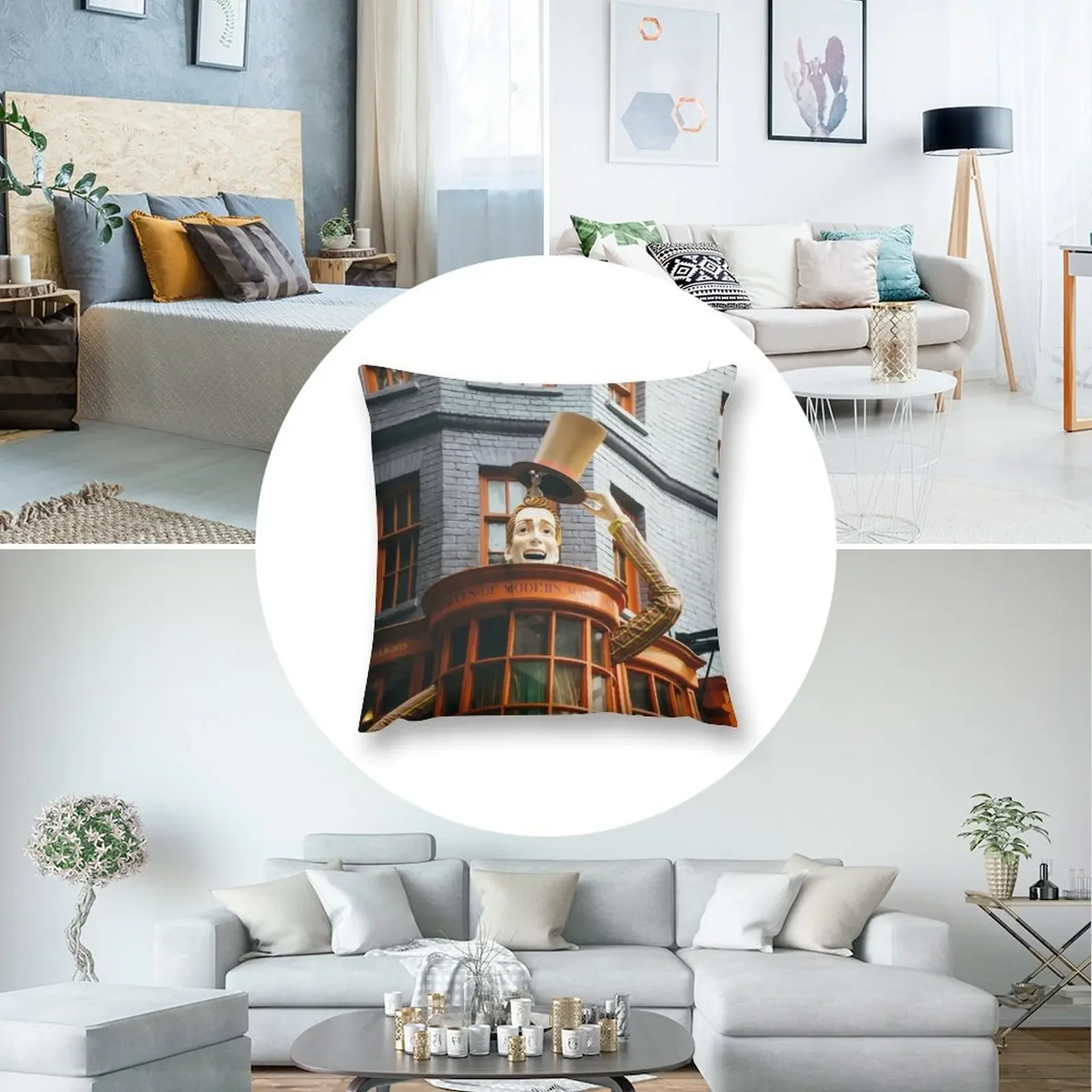 Weasley Wizard Wheezes Подушка Декор Аниме Кумы Чехол