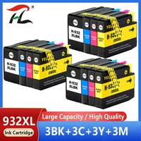 compatible for hp 932 933 932xl 933xl ink cartridge for hp officejet 7110 6100 6600 7510 7512 7612 7610 7612 printer